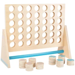 Small Foot - Houten Spel Four in a Row XXL, 43dlg. Sale