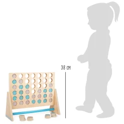 Small Foot - Houten Spel Four in a Row XXL, 43dlg. Sale
