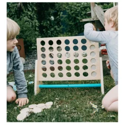 Small Foot - Houten Spel Four in a Row XXL, 43dlg. Sale