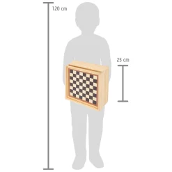 Small Foot - Houten Spellen 7 Klassiekers in Opbergkist Sale