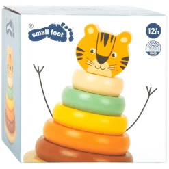 - Houten Stapeltoren Safari Tijger, 7dlg.-Small Foot Discount
