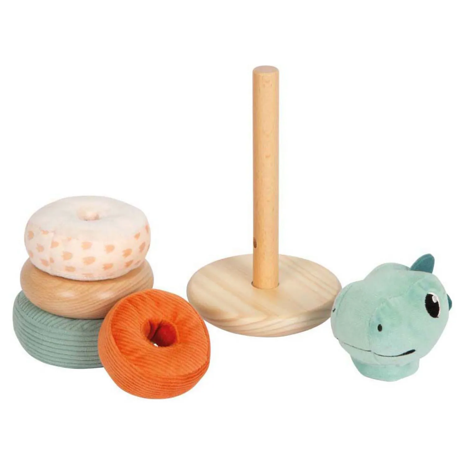 - Houten Stapeltoren "Dino"-Small Foot Outlet