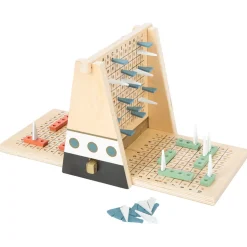 Small Foot - Houten Strategie Spel Slag om de Schepen Clearance