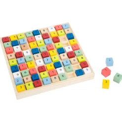 - Houten Sudoku Spel Kleur, 82dlg.>Small Foot Outlet