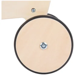 Small Foot - Houten Supermarkt Winkelwagen Wit Hot