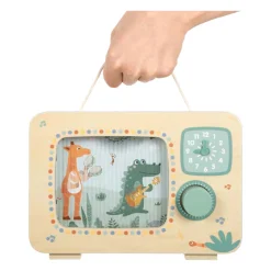 - Houten Televisie Muziekdoos Safari FSC-Small Foot Discount