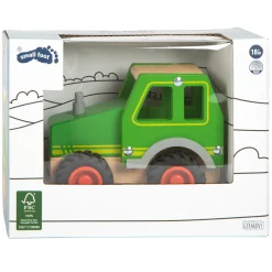 - Houten Tractor Groen-Small Foot Online
