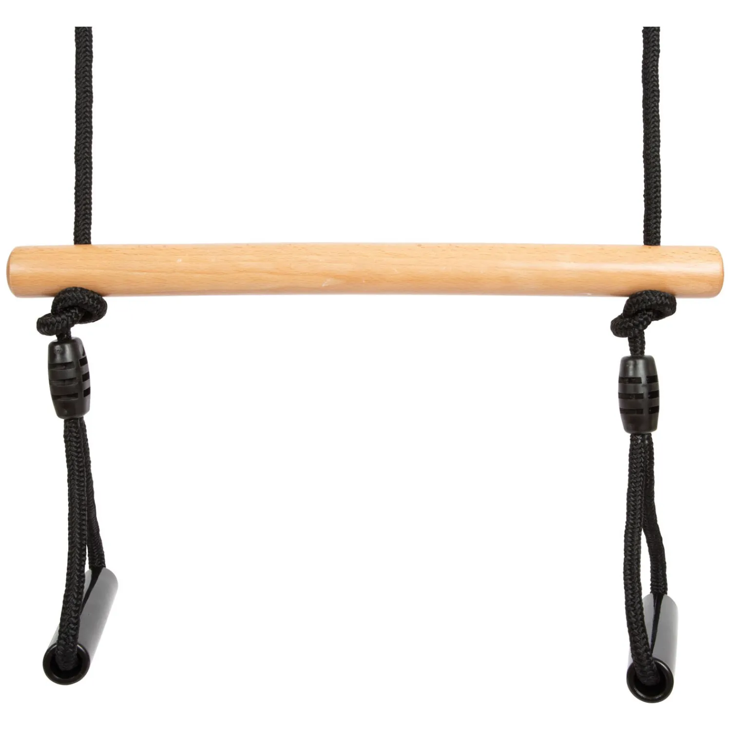 Small Foot - Houten Trapezeschommel met Gymnastiekringen Black Line Clearance