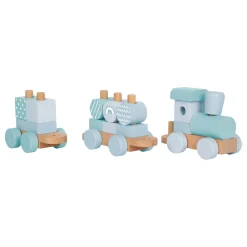 Small Foot - Houten Trein Blauw Sale