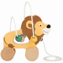 - Houten Trekfiguur met Motoriekspiraal Safari>Small Foot Outlet