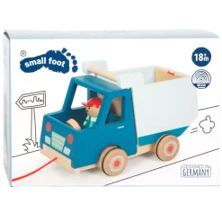 - Houten Trekfiguur Kiepvrachtwagen>Small Foot Hot