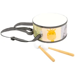 - Houten Trommel Wilde Dieren met Stokken, 3dlg.><noscript><img width=