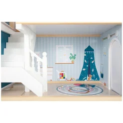- Houten Urban Villa Poppenhuis met Accessoires, 13dlg.><noscript><img width=
