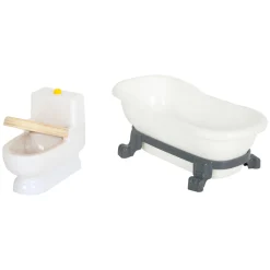 - Houten Urban Villa Poppenhuis met Accessoires, 13dlg.><noscript><img width=