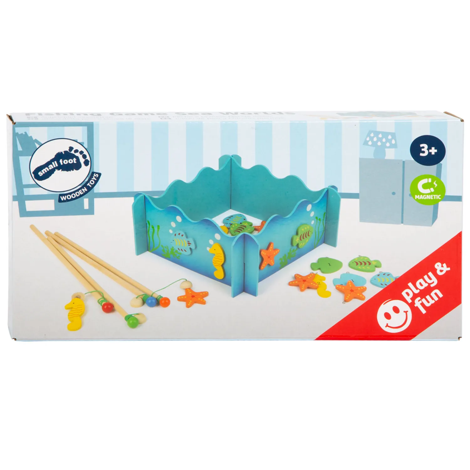 Small Foot - Houten Vishengelspel Oceaan