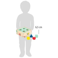 - Houten Vormenstoof met Blokken Natuur, 5dlg.-Small Foot