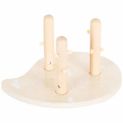 Small Foot - Houten Vormen en Sorterten Motoriek Stapelspeelgoed, 10dlg.