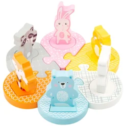  -  Houten Vormenpuzzel Dieren>Small Foot Best