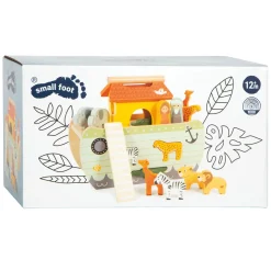 - Houten Vormenstoof Ark van Noach Safari, 15dlg.>Small Foot Hot