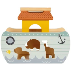 - Houten Vormenstoof Ark van Noach Safari, 15dlg.><noscript><img width=