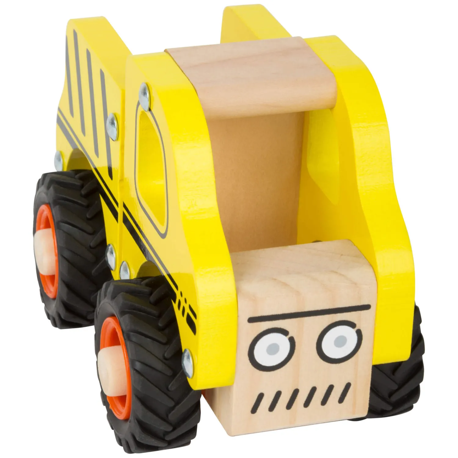 - Houten Werkvoertuig Bouwplaats Geel-Small Foot Online