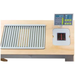 - Houten Winkel Wit met Kassa en Lopende Band-Small Foot Clearance