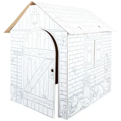 - Kartonnen Speelhuis Boerderij, 87x71x88cm-Small Foot