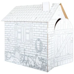 - Kartonnen Speelhuis Boerderij, 87x71x88cm-Small Foot