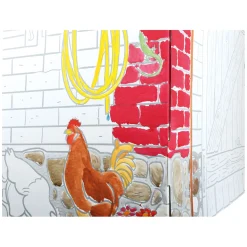 - Kartonnen Speelhuis Boerderij, 87x71x88cm-Small Foot