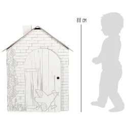 - Kartonnen Speelhuis Boerderij, 87x71x88cm-Small Foot