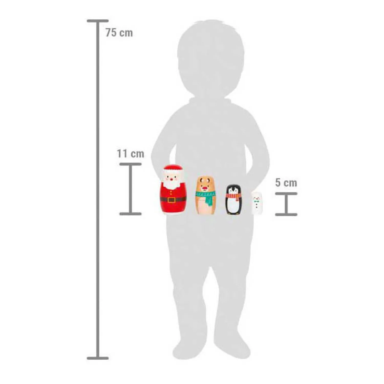 - Kerstmis Matroesjka Poppen-Small Foot Online