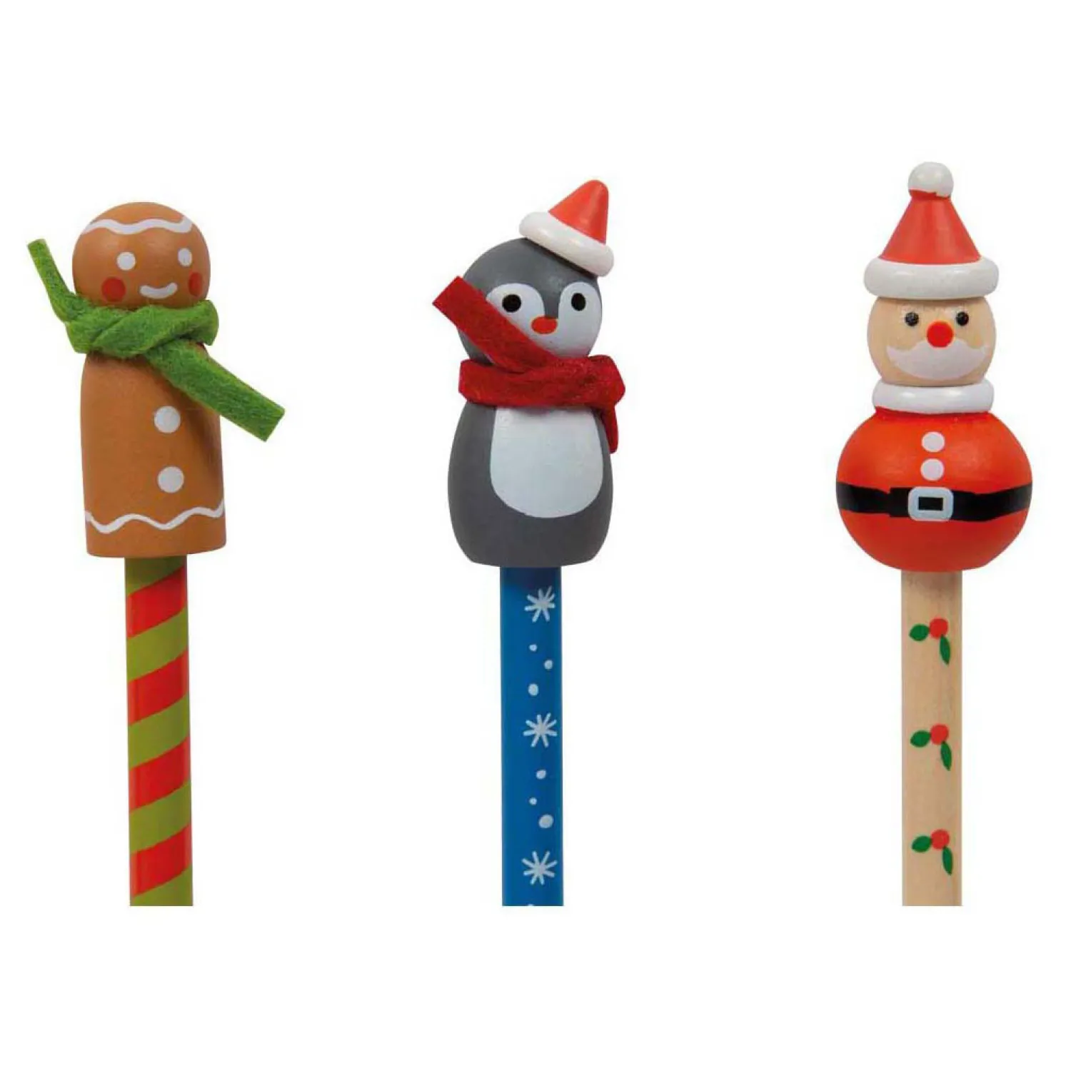 - Kerstpotloden Set, 6dlg.-Small Foot Hot