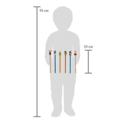 - Kerstpotloden Set, 6dlg.-Small Foot Hot