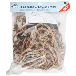 Small Foot - Klimnet met 8 Haken, 200x150cm Best