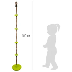 Small Foot - Klimtouw en Schommel 2in1 Groen, 190cm Online