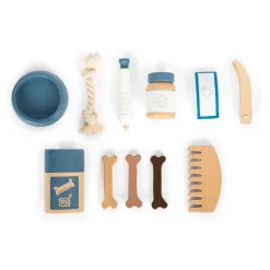 - Knuffel Hond met Draagtas en Verzorgingsset-Small Foot Discount