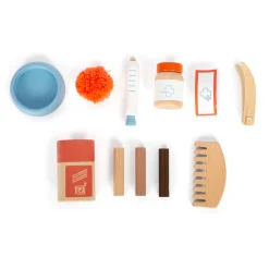 Small Foot - Knuffel Kat met Draagtas en Verzorgingsset Online