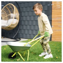 - Metalen Kruiwagen met Tuingereedschap, 5dlg.-Small Foot Clearance