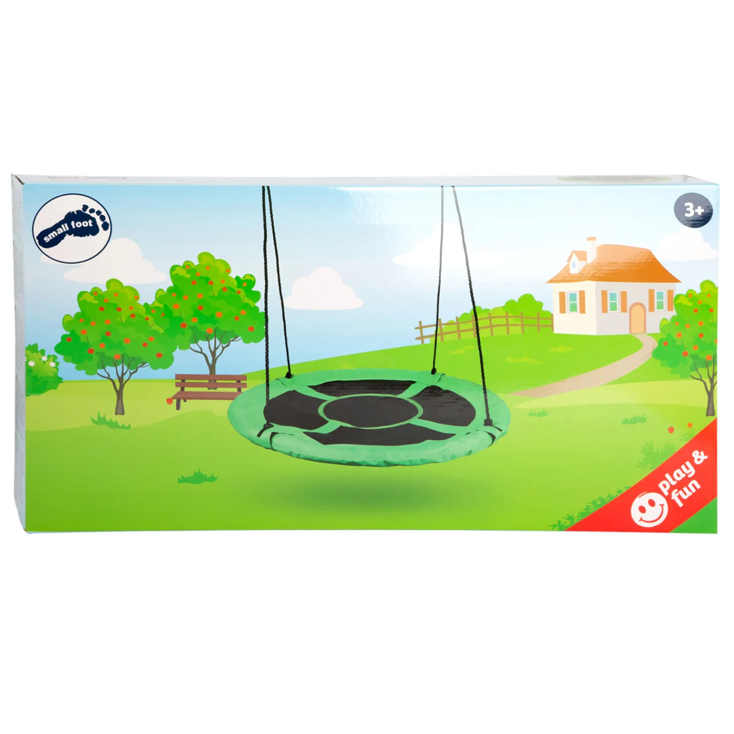 - Nestschommel Groen XL, 110cm-Small Foot Sale
