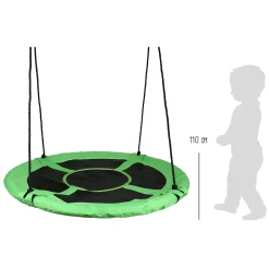 - Nestschommel Groen XL, 110cm-Small Foot Sale