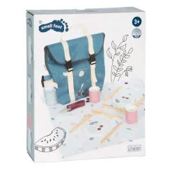Small Foot - Rugzak met Houten Picknick Tasty Speelset, 14dlg. Online