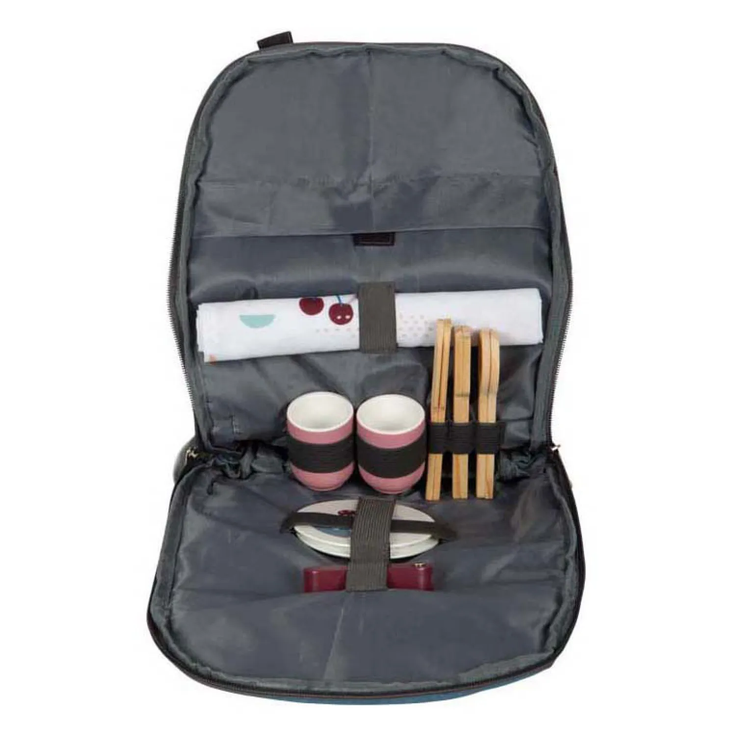 Small Foot - Rugzak met Houten Picknick Tasty Speelset, 14dlg. Online