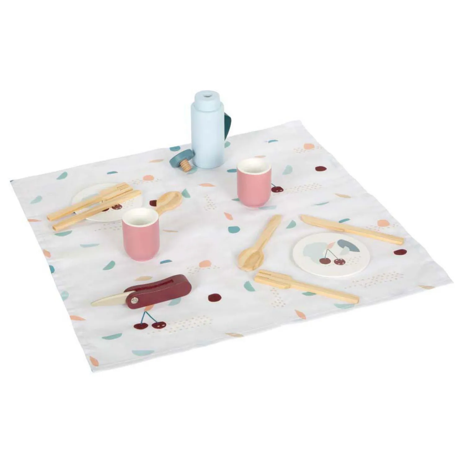 Small Foot - Rugzak met Houten Picknick Tasty Speelset, 14dlg. Online