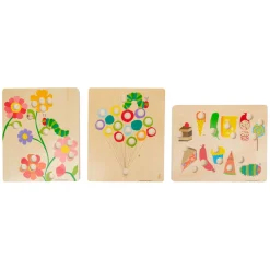 Small Foot - Rupsje Nooitgenoeg Houten Kleurenspel New