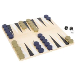  -  Schaak en Backgammon Spel (Golden Edition)-Small Foot Discount