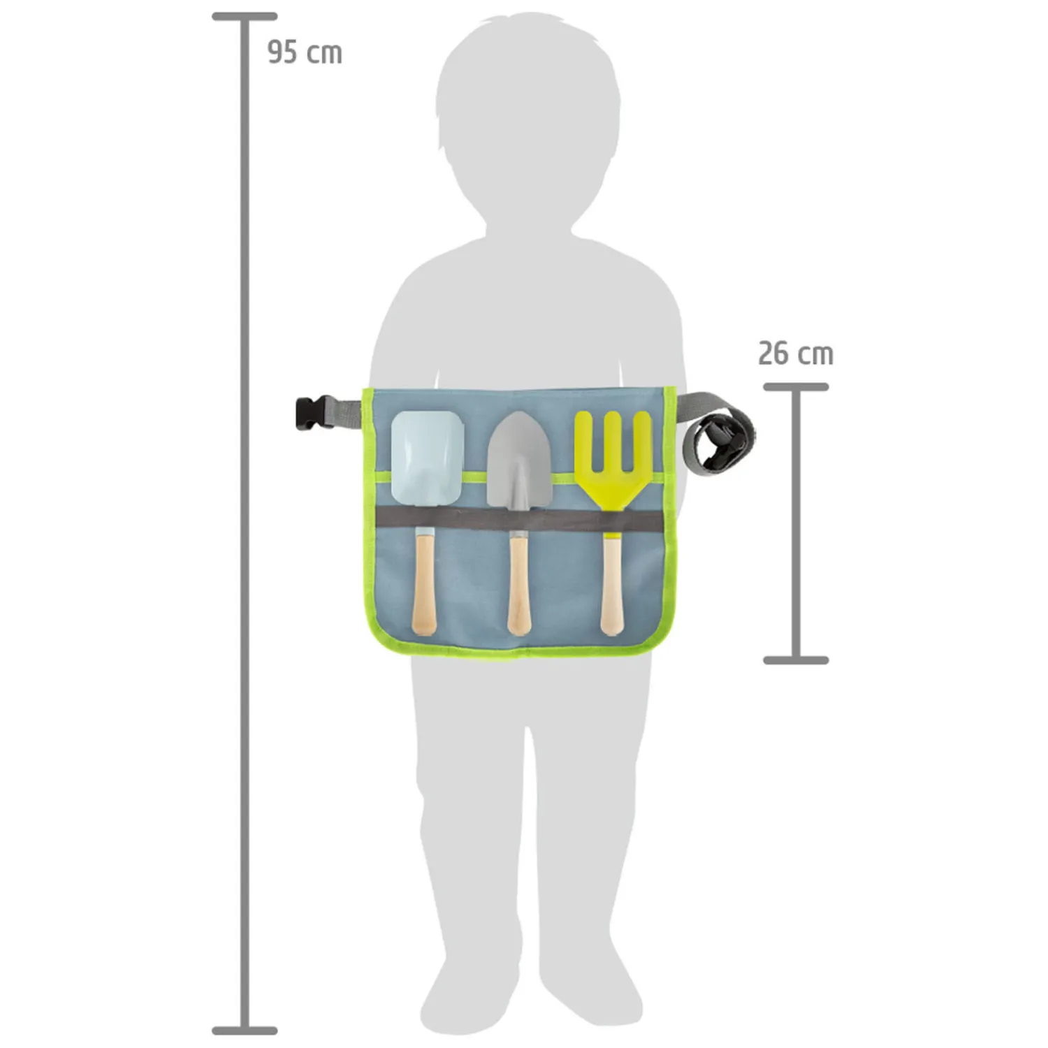 Small Foot - Schoudertas met Tuingereedschap, 4dlg. Online