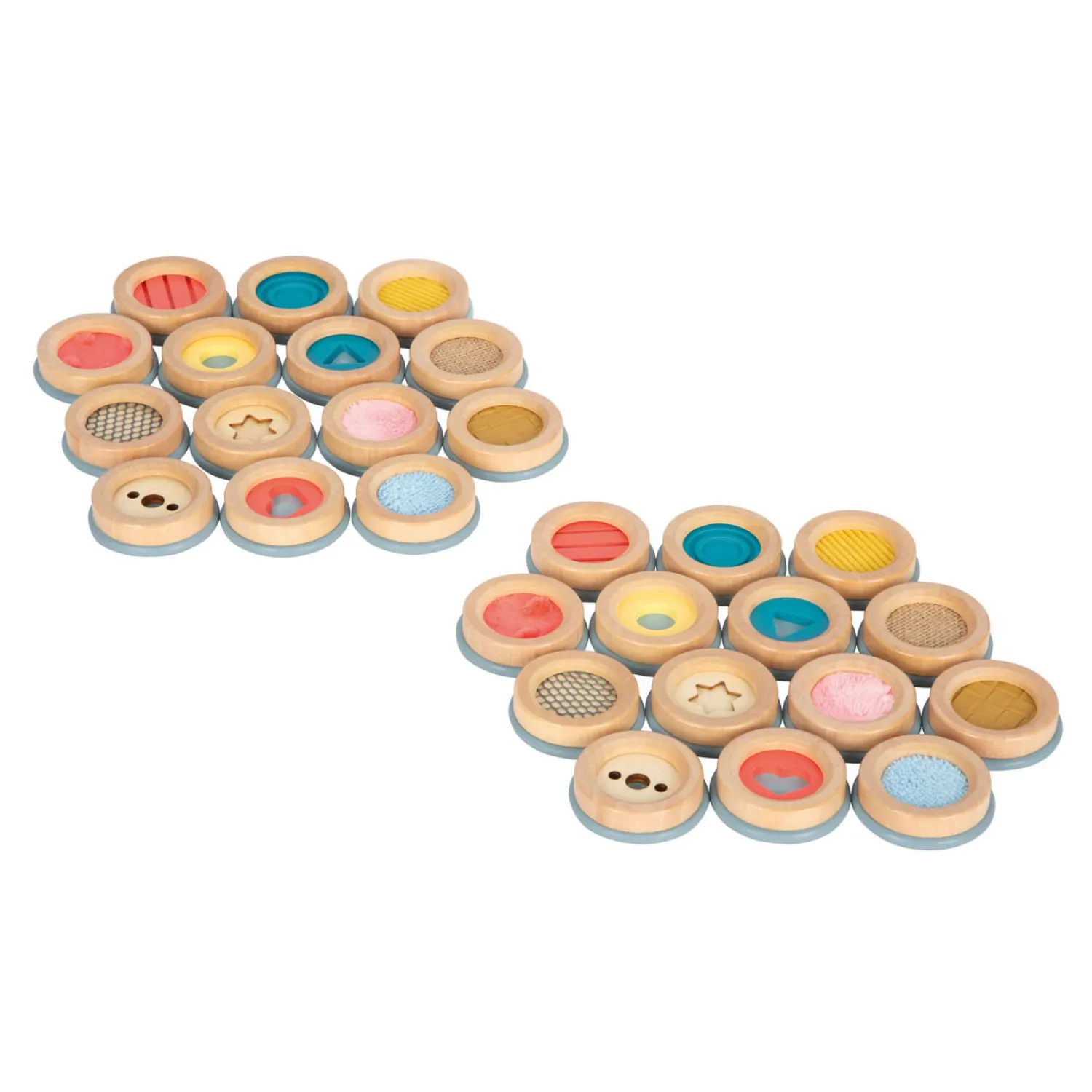 - Sensorisch Houten Geheugenspel Sensory-Small Foot Clearance