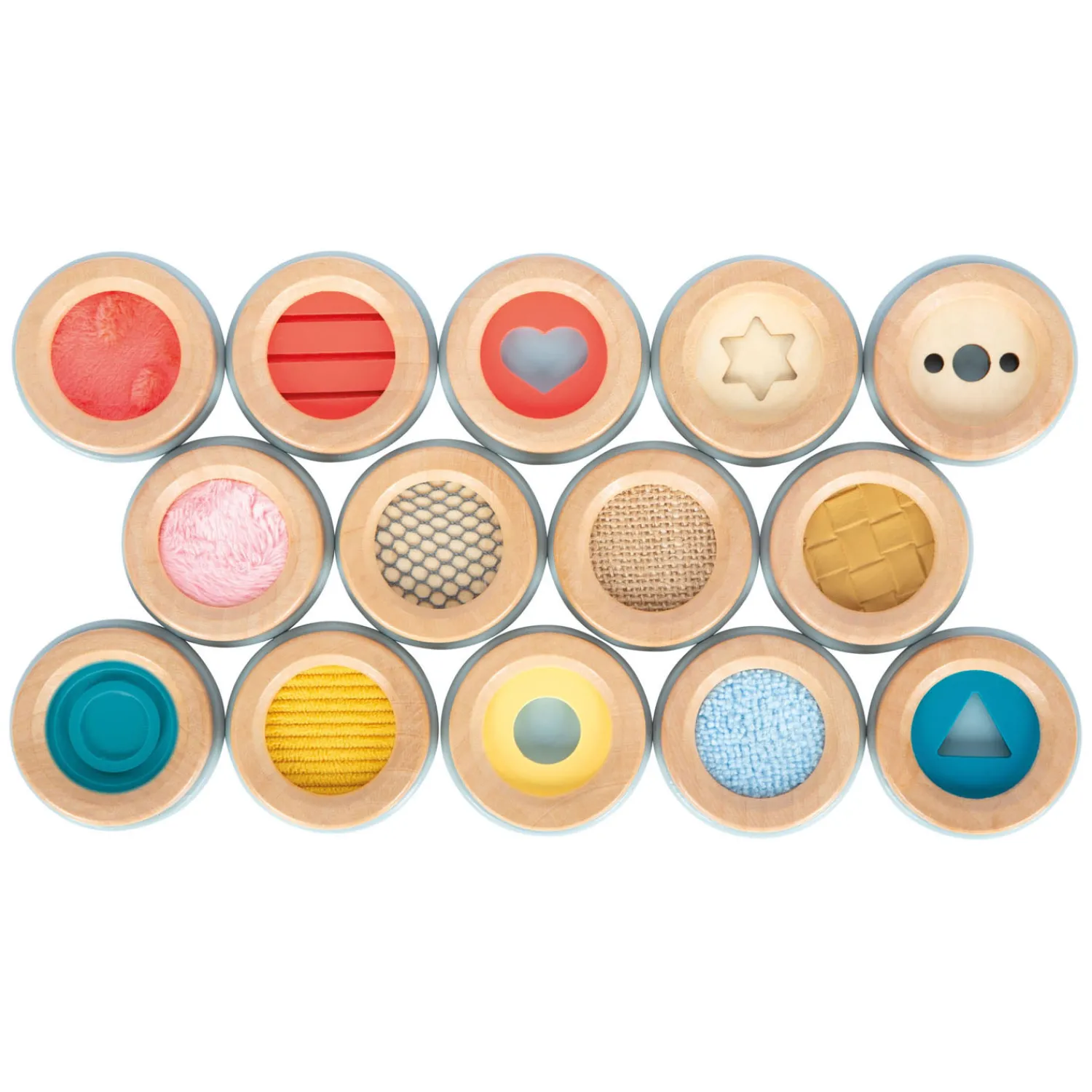 - Sensorisch Houten Geheugenspel Sensory-Small Foot Clearance