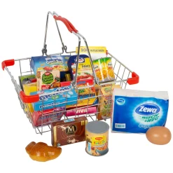 - Speeleten in Metalen Winkelmandje, 25dlg.>Small Foot Clearance