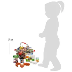 - Speeleten in Metalen Winkelmandje, 25dlg.><noscript><img width=